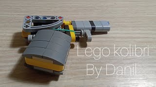 Lego working Colibri pistol 2 stud wide✓powerful✓cool design✓ [upl. by Gadmon]