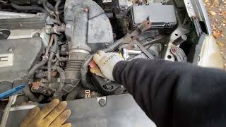 How To Replace 2006 Honda CRV Battery [upl. by Edrock]