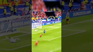 Eders goal in Euro final 2016 ☠️🔥💥🇵🇹 football ronaldo trending cr7 edit messi shortsvideo [upl. by Nawed51]