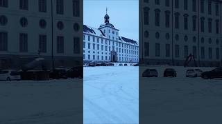 germany schleswig schloß snowfall [upl. by Stulin]