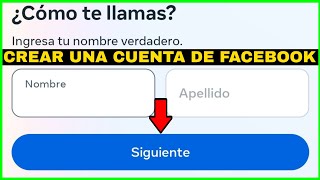 Cómo Crear una Cuenta de Facebook Fácil y Rápido Desde tu Celular en 2024 [upl. by Lekram]