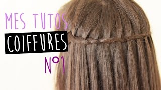 TUTO coiffure n°1  la TRESSE CASCADE [upl. by Sawtelle]