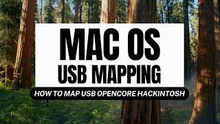 How to Map USB for macOS Opencore Hackintosh on Windows [upl. by Ahsael611]