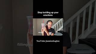 Stop bottling up your emotions healing healingjourney selflove shortsfeed [upl. by Allesor620]