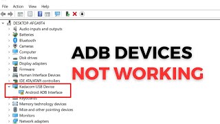 How To Fix ADB Device Not Found On Pc  Laptop Fastboot Devices Not Detected [upl. by Llezom861]