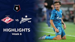 Highlights Spartak vs Zenit 01  RPL 201920 [upl. by Peder270]