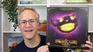 Wonderlands War  Board Game Rules  how to play [upl. by Yvonne]