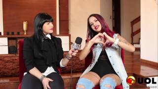 Bia Kimberly  Entrevista UOL Som Star Produtora [upl. by Yramanna]