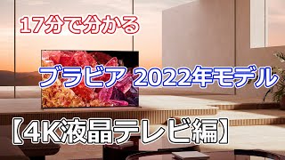 17分で分かる！ブラビア2022年モデル「4K液晶テレビ・BRAVIA XR」（全2シリーズ）を解説！【BRAVIA（無印液晶モデル）全3シリーズもあるよ】 [upl. by Anallise]