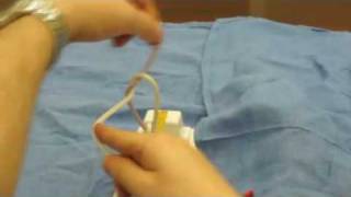 Surgical Knot Tying  Two Hands [upl. by Ayin]