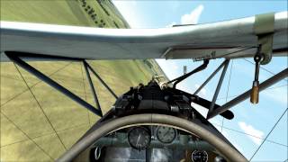 Rise Of Flight  Albatros DIII vs SPAD 7C1 [upl. by Oinotnaesoj]