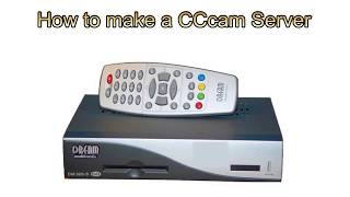 How to make a CCcam Server¶ CCCAMLIVECOM [upl. by Ehsom]