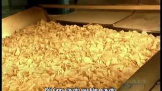 How to make potato chips  Factory Production vietsub [upl. by Fleeta]