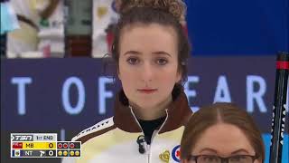 Tiebreaker  2022 Scotties Tournament of Hearts  Galusha NT vs Zacharias MB [upl. by Suhploda]