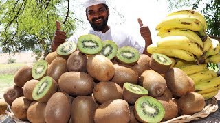 Kiwi Fruit Smoothie Recipe  For Hungry Kids Nawabs Kitchen [upl. by Ellah]