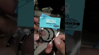 seiko divers bezel insert for skx007 shorts shortsvideo seiko [upl. by Fillander630]