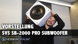 SVS SB2000 Pro Subwoofer Vorstellung Kompakt und kraftvoll ideal für Wohnzimmer Unser Testsieger [upl. by Azerila301]