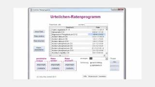 Urteilchen Ratenprogramm Teil 1  Raten erfassen [upl. by Howlend]