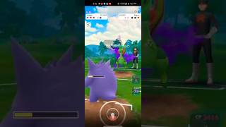 Gengar vs flygon battle win music beach [upl. by Jariv]