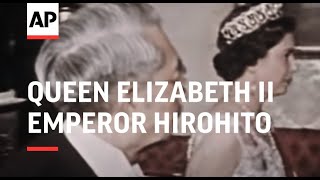 Queen Meets Emperor Hirohito In London [upl. by Mogerly258]