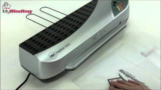 GBC HeatSeal H425 Pouch Laminator Demo Video [upl. by Revned658]