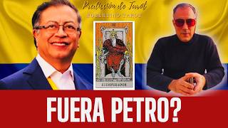 predicciones FUERA PETRO 😲 colombia 2025🇨🇴tarot petro gobierno [upl. by Ynnatirb693]