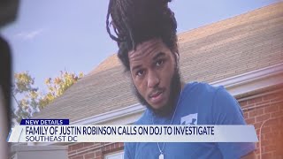 Family of Justin Robinson calls DOJ to investigate [upl. by Burr]