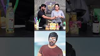 raviteja secret food kompalokumpati anasuyabharadwaj sakethkomanduri telugushorts cuemedia [upl. by Aicela722]