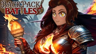 Lighting the way with my Burning Torch  Backpack Battles [upl. by Emelen]