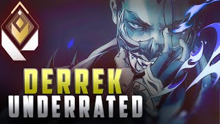 MOST UNDERRATED PLAYER  DERREK  VALORANT MONTAGE HIGHLIGHTS [upl. by Scurlock603]