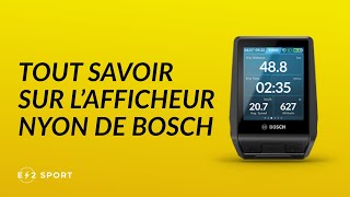 Afficheur Nyon de Bosch  Caractéristiques fonctionnalités et application eBike Connect [upl. by Freddie]