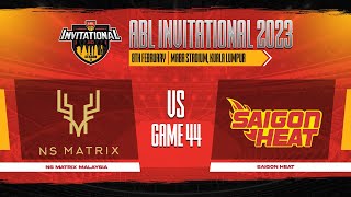 2023 ABL Invitational KL NS Matrix vs Saigon Heat [upl. by Airat]