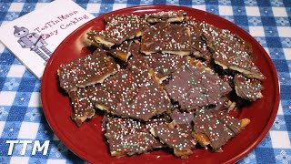 How to Make Saltine Toffee in the Toaster OvenChocolate Soda Cracker Candy Recipe [upl. by Ashbey]