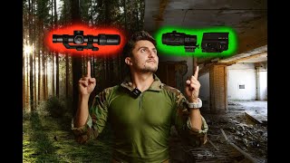 LPVO vs Red Dot  Magnifier  Airsoft discusion [upl. by Ativahs]