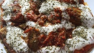 Borani Banjan Recipe Afghan Fried Eggplants  My Afghan Kitchen [upl. by Trilby]