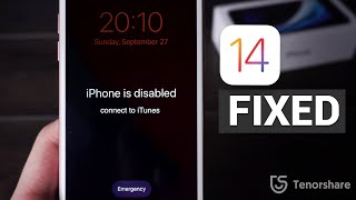 iPhone is Disabled Connect to iTunes iPhone 7 iOS 14 ？Three Methods to Fix it [upl. by Sabine]