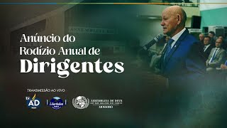 ANÚNCIO DO RODÍZIO ANUAL DE DIRIGENTES AD MOSSORÓ  AO VIVO  28 12 2023 [upl. by Euqinay]