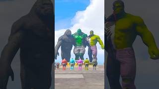 WHICH MCU HULK WIN FIRE CHALLENGE BATTLE 14 shorts [upl. by Tengler]