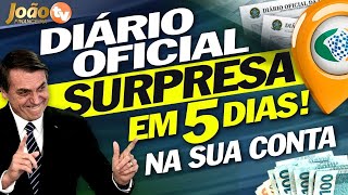 SAIU OFICIAL SURPRESA na SUA CONTA em 5 DIAS PAGAMENTOS LIBERADOS para APOSENTADOS E PENSIONISTAS [upl. by Aramal]