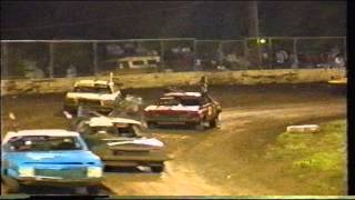 Wayne SMIDT Lismore Speedway Crash 1992 93 [upl. by Neellok]