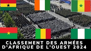 Classement des armé les plus puissant dAfrique louest 2024 [upl. by Aisyat]