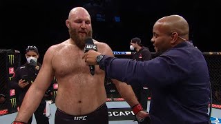 UFC Jacksonville Ben Rothwell Octagon Interview [upl. by Lyrahs125]