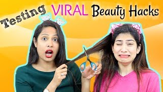 OMG Testing VIRAL Beauty Hacks   Shruti Arjun Anand [upl. by Erikson]