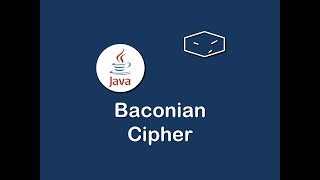 baconian cipher in java [upl. by Fiora571]