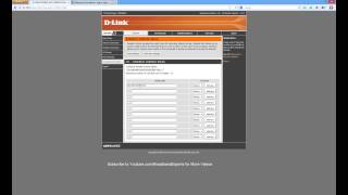 How To Setup Parental Controls on Dlink DIR 605  Any Dlink Router [upl. by Ainaj270]