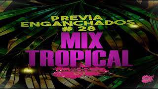 PREVIA ENGANCHADO  28 MIX TROPICAL DJ ELIO2024 [upl. by Desireah274]