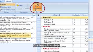 Interpolacja liniowa norm nakładów rzeczowych [upl. by Yxor]