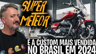 10 motos custom mais vendidas no BRASIL em 2024 [upl. by Natiha324]