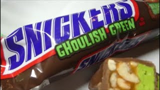 Snickers  Ghoulish Green  Review [upl. by Saunderson]