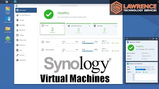 Synology Virtual Machines Quick Review [upl. by Hajile724]